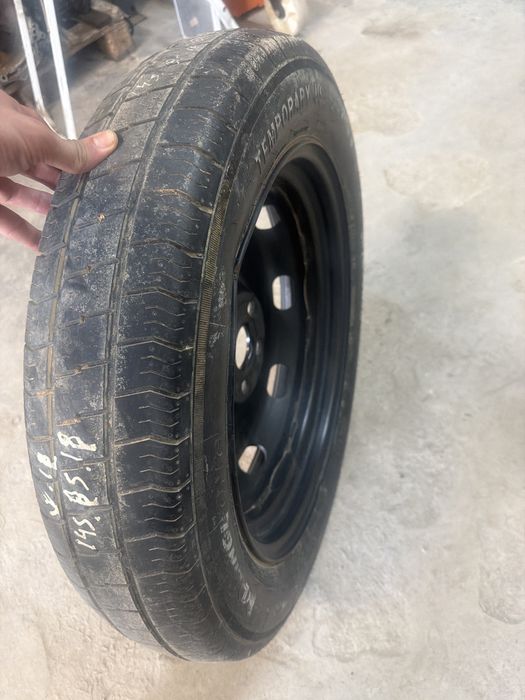 Патерица резрвна гума ваг тигуан 2 ауди кю3 шкода кодиак 5х112 vw tiguan II audi q3 shkoda kodiaq 5x112 145/85/r18