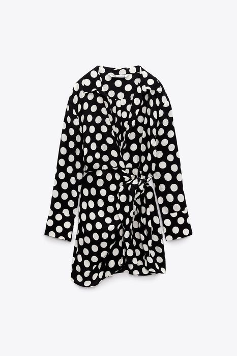 Rochie cu buline Zara limited edition