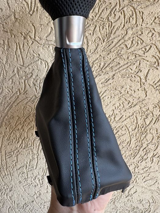 Audi RS скоростен лост топка с маншон A3 A4 A5 A6 A7 S6 S7 S4 S3 S5