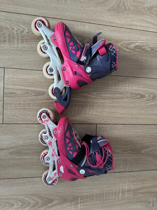 Ролики и защита для девочки