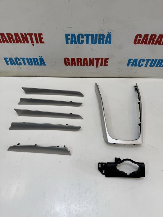 Ornamente fete portiera plansa schimbator consola Audi A4 B8 B8.5 gri