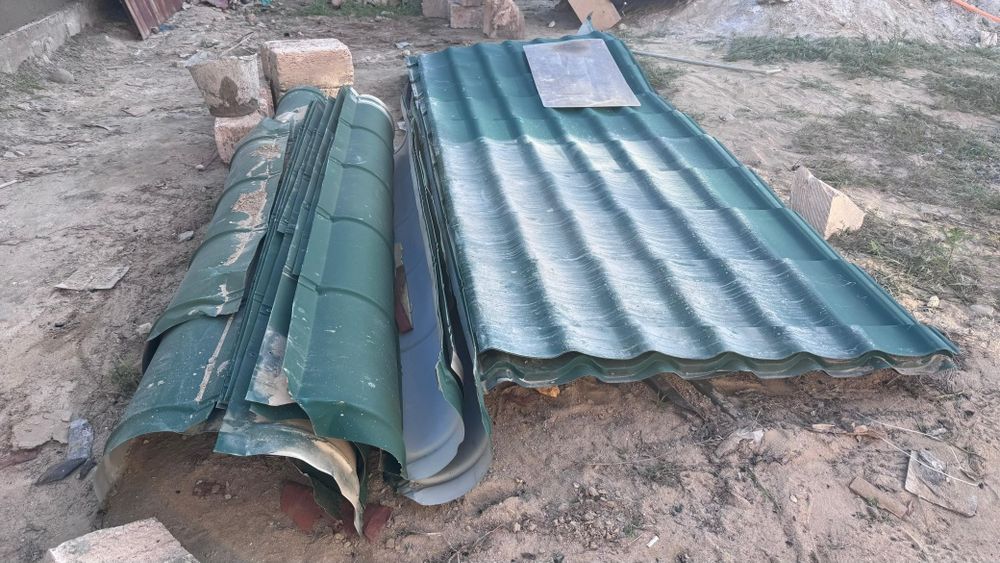 Металлочерепица бу