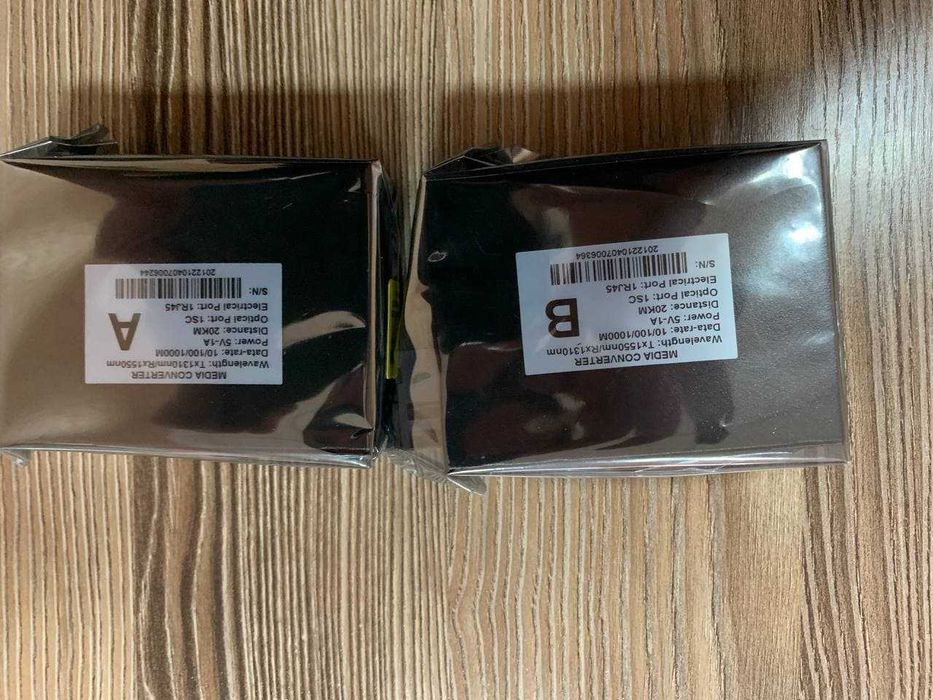 Медиаконвертер  (10/100/1000M SF-20KM Media Converter)