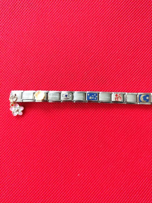 Елегантна дамска гривна от неръждаема стомана, Nomination style