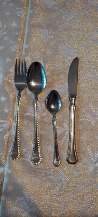 Луксозен комплект прибори * Позлатени* за 12 човека* СОЛИНГЕН , Герман