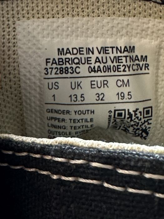 Детские кеды converse