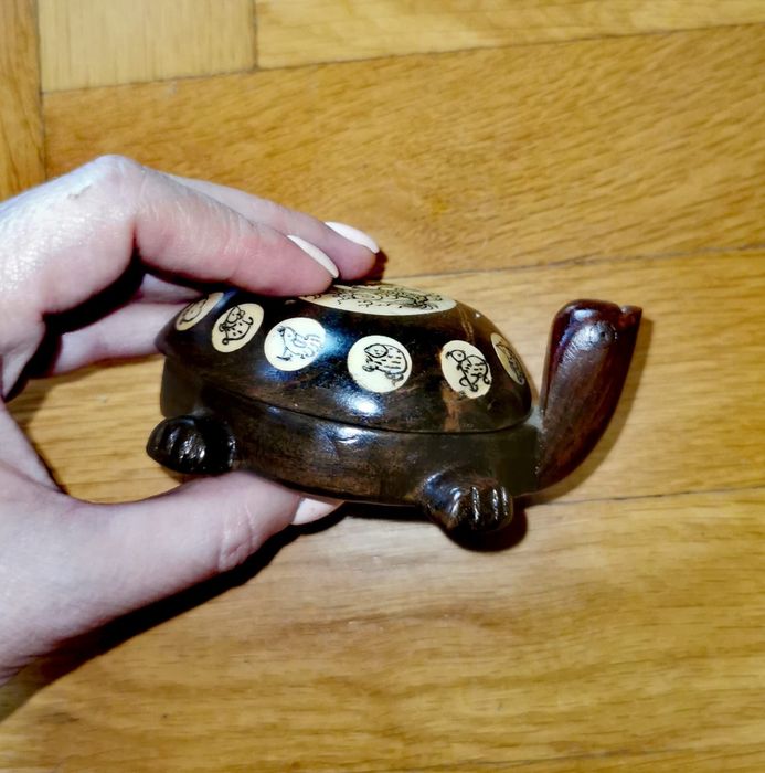 Керамична фигурa на котка тигър, ръчно изработена глазирана арт котка