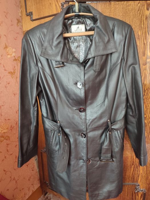 Кожаный сюртук / пиджак