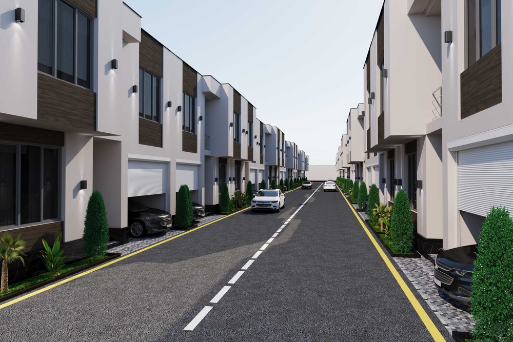 Парк Янги Узбекистон. Продажа  коттеджей в стиле хайтек.