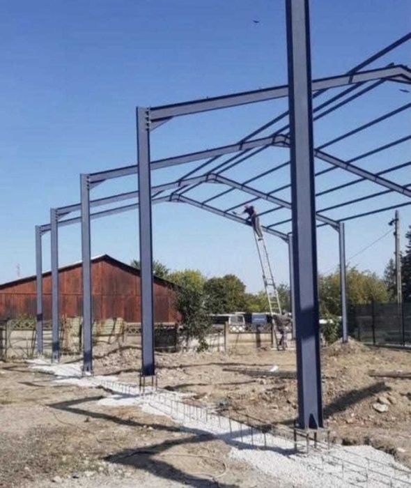 Vand hala metalica completa sau doar structura