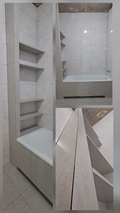 Кафел 45°  сантехника