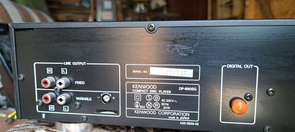 Kenwood DP-880SG - CD Player
