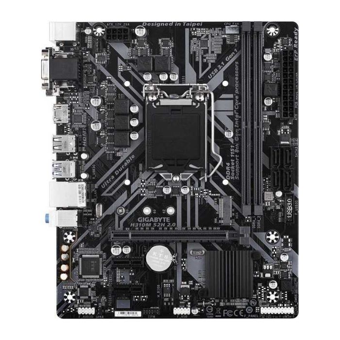 Placa de baza GIGABYTE H310M S2H 2.0 , socket 1151 v2