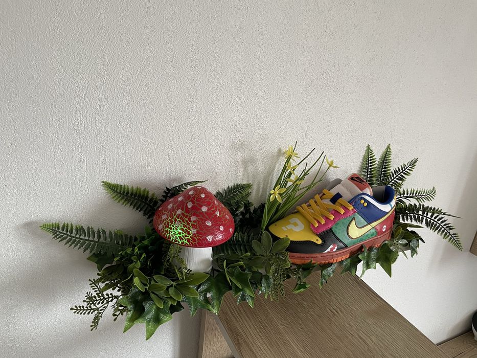 Nike Sb Dunk Low What The Mario
