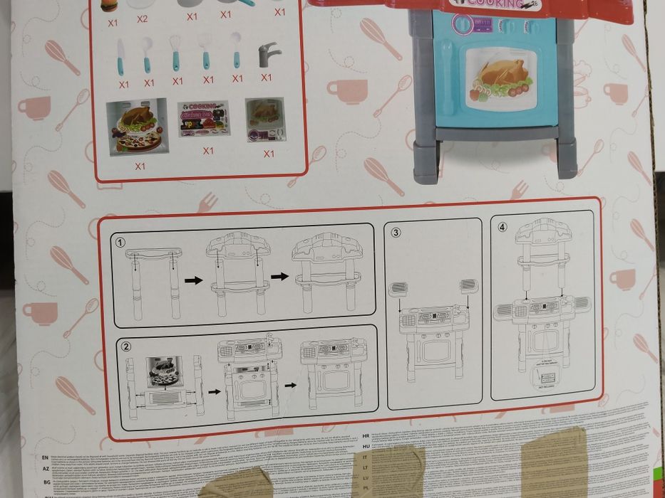 Bucatarie copii 2-4 ani