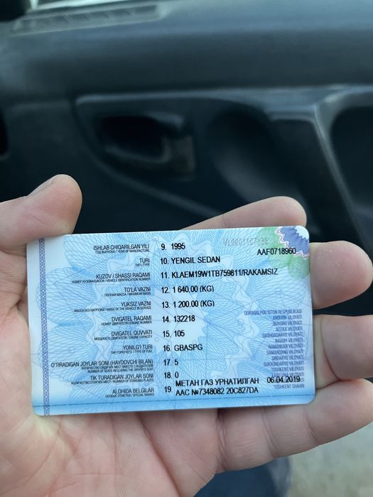 Daewo Prince 1995-yil mehanika