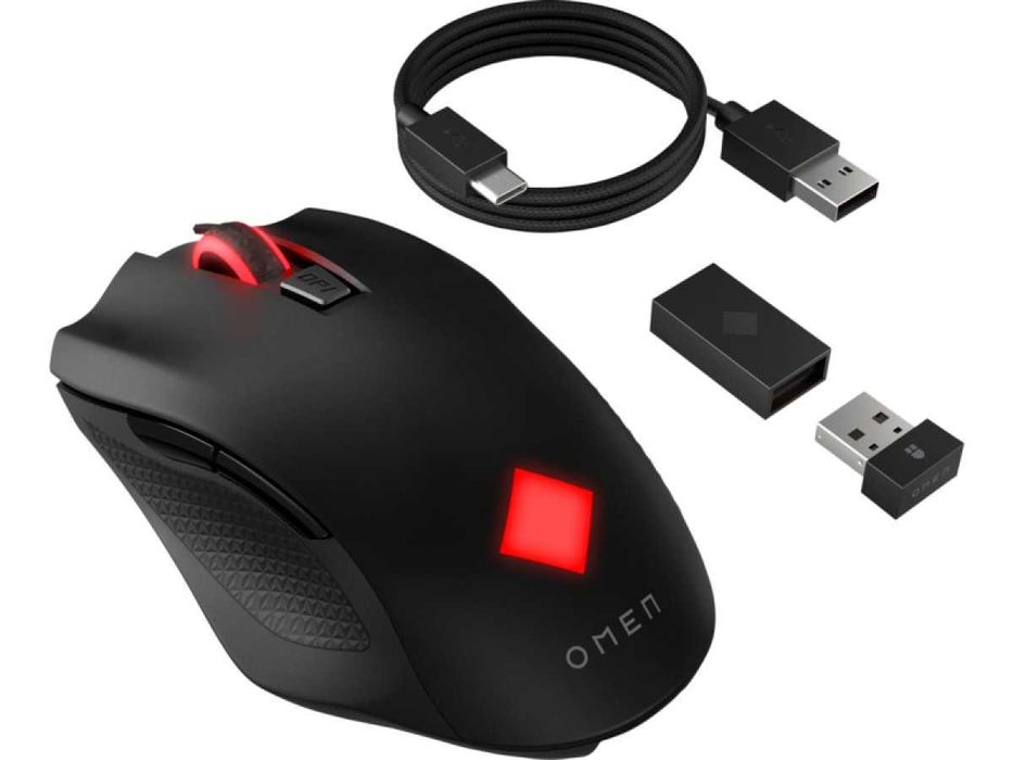 Игровая беспроводная RGB мышь HP Omen Vector 16000 dpi, 2B349AA