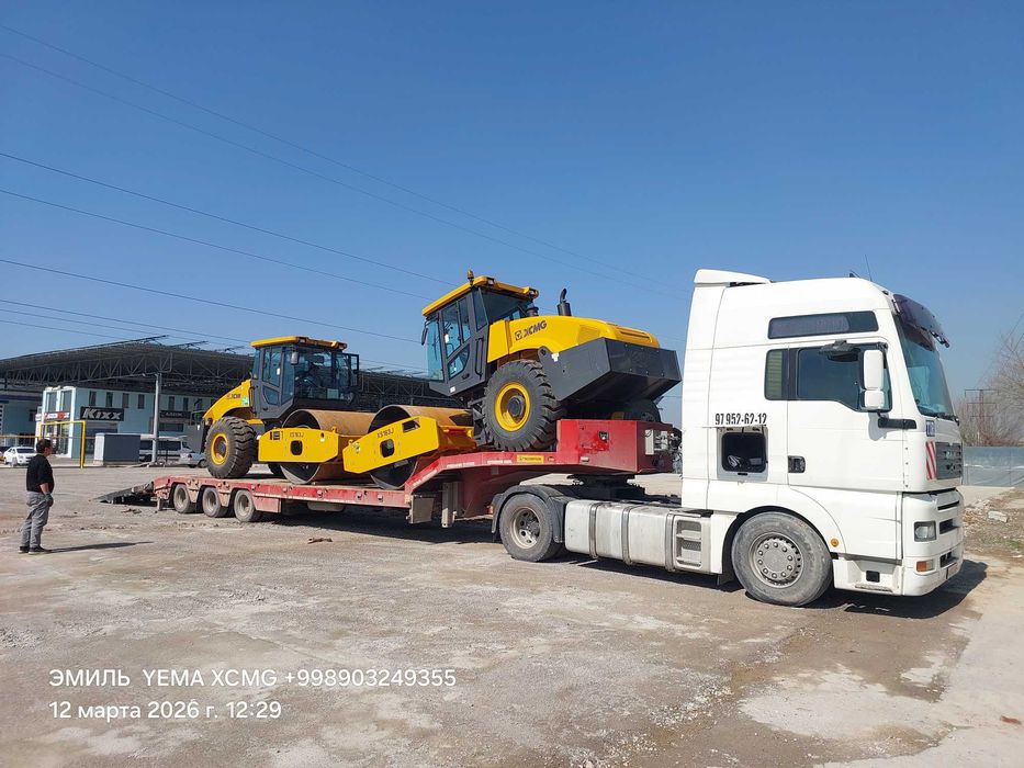 XCMG XS163J  механический одновальцовый каток 16 тоник