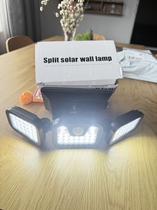 Lumini solare cu senzor de mişcare!