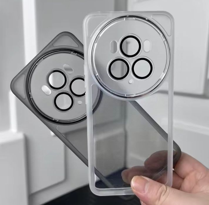 Honor Magic 6,6pro,6lite силиконов кейс с предпазител за камерата 0,3м