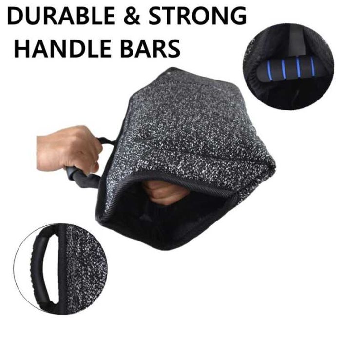 Черен ръкав за хапане за обучение на куче