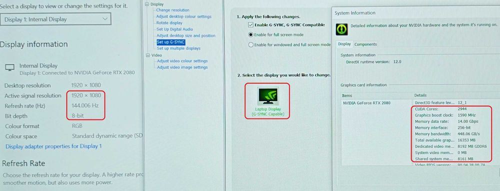 RTX 2080 8GB/Core i5-8600K/16GB RAM/512G SSD/17.3 G-SYNC/PC Specialist