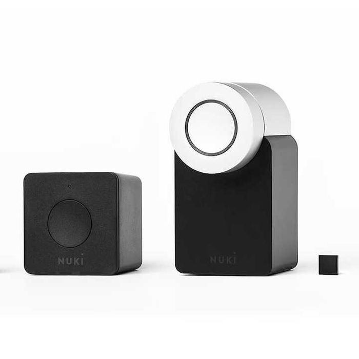 Incuietoare inteligenta Nuki + Cilindru Abloy Protec 2 + Nuki Bridge