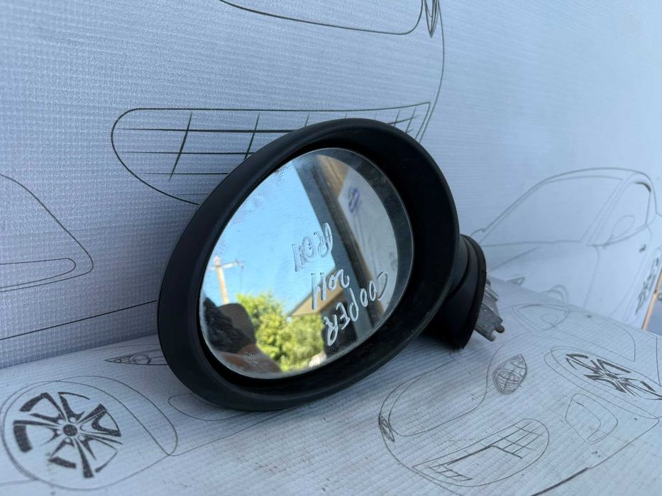 Oglindă Retrovizoare Stânga Electrică 5 Pini Mini One / Cooper Clubman R55 / R56 / R57 / R58 / R59 51162755637 / 2755637 2011 / [2006-2014] / (5B2)