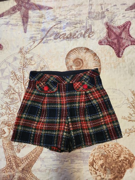 Детски карирани панталони