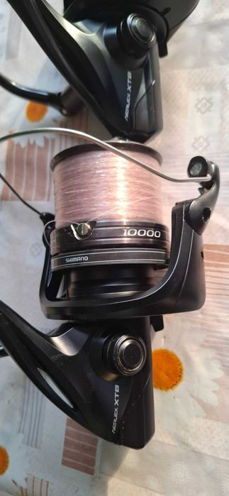 Mulinete de vinzare 2buc Shimano si 2buc Okuma