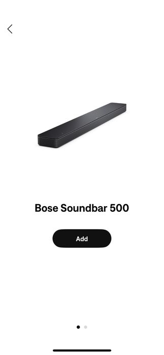 Bose Smart Soundbar 500 & Bose BassModule 500