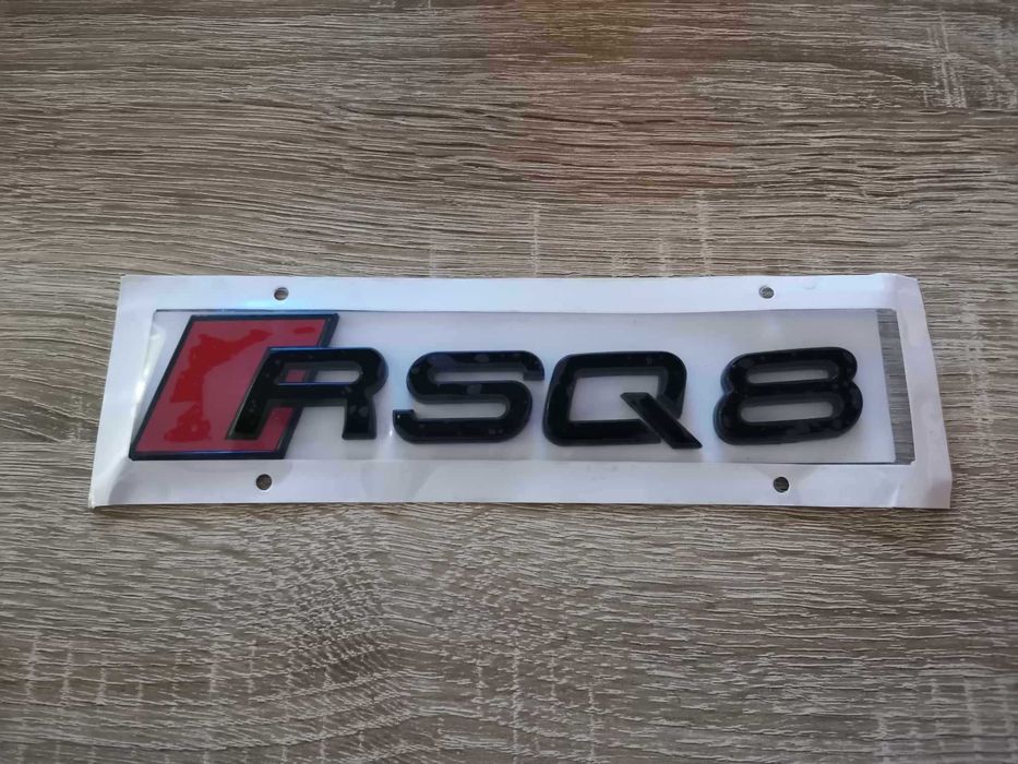 черна емблема Audi Ауди RSQ8
