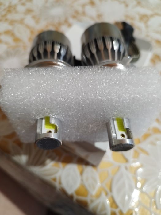 Лед крушки Н4 с охлаждане.