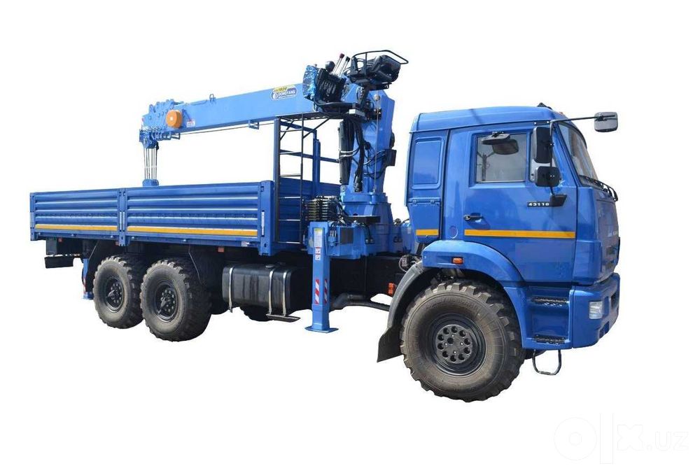 Кран манипулятор КАМАЗ  43118 6х6