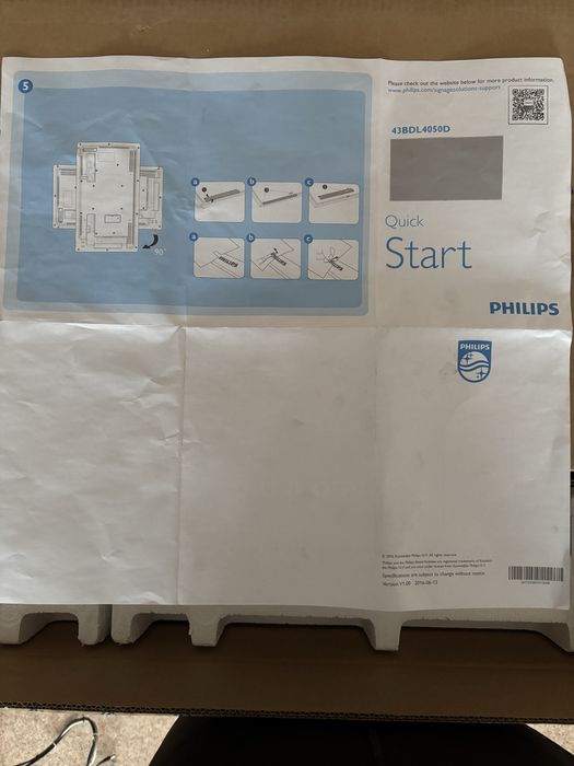 Видеопанели Philips, 43, 49 и 55 дюймов