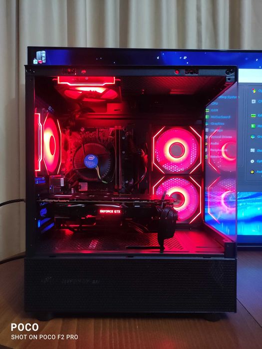 6 Ядрен Геймърски Компютър i5 8600 / GTX 1080