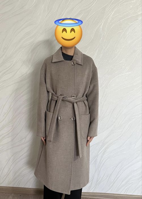 Осеннее драповое пальто