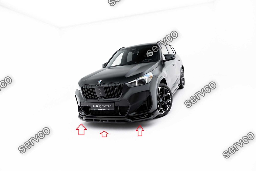 Prelungire splitter bara fata Bmw X1 M35i U11 2022- v2 - Maxton Design