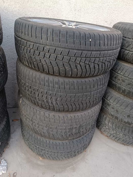 Jante Roti Mercedes A Cauciucuri Iarna 225 45 18 5x112