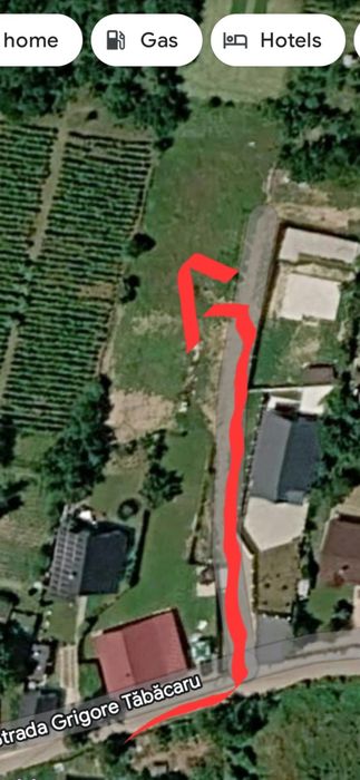 Teren 780 mp Hemeiuș, Str. Grigore Tăbăcaru, deschidere 39 m, utilități