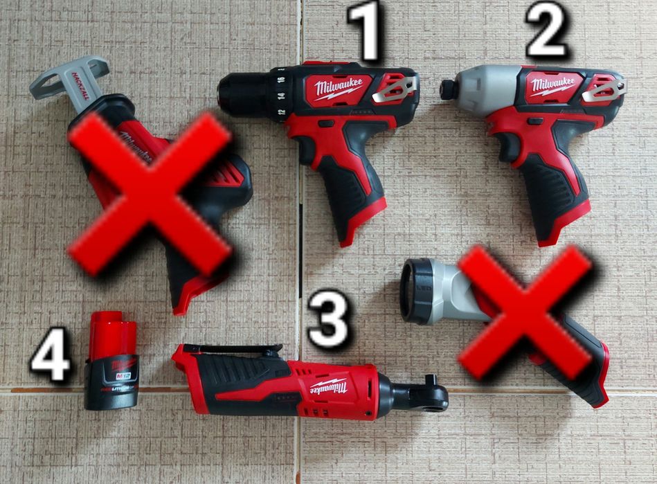 Unelte Milwaukee M12 noi