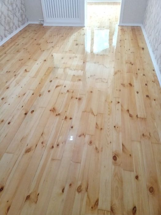 Шлифовка паркет палубний пол ламинат