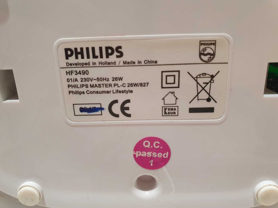 Лампа за събуждане PHILIPS Wake-up Light HF3470/01  Радиобудилник