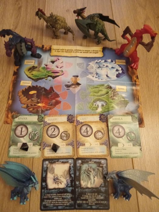 Dinozauri și dragoni reviste, abțibilduri, figurine