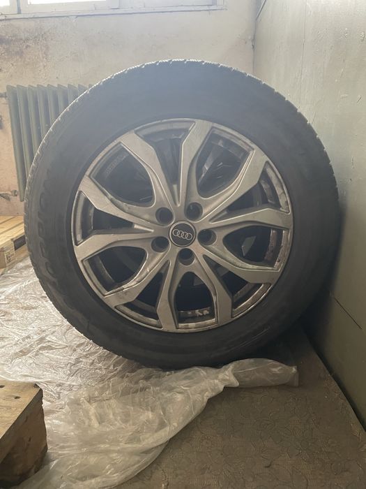 Оригинални джанти с гуми Audi 5 бр