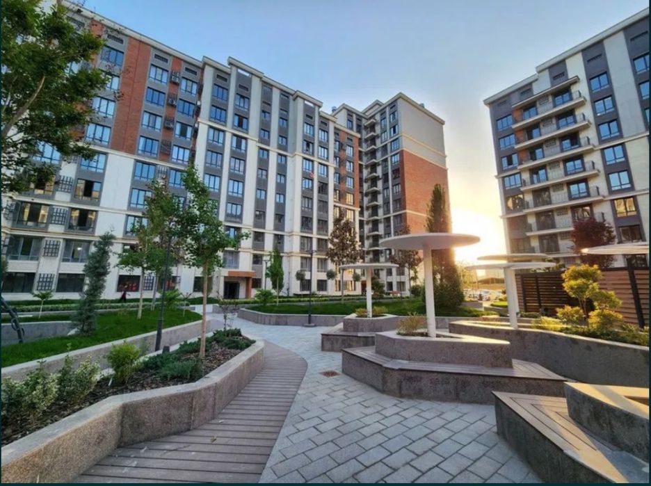 ЖК Кох Ота, Себзар, 2х комнатная, 5 этаж - 12 этажка, 59 м2