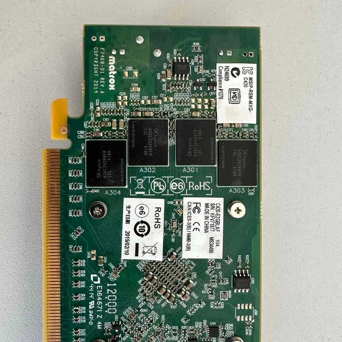 Видео карта Matrox C420 2GB DDR5/4x Mini Display Port