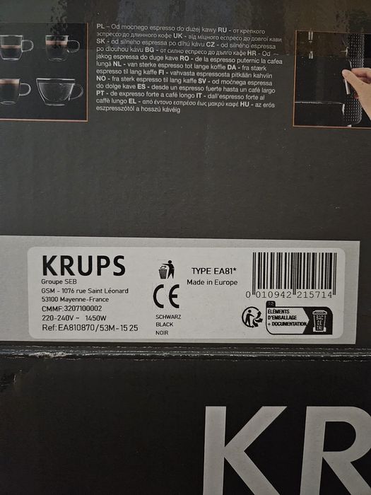 Espressor automat Krups