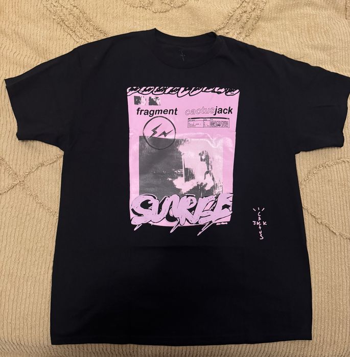 Cactus Jack X Fragment Tricou