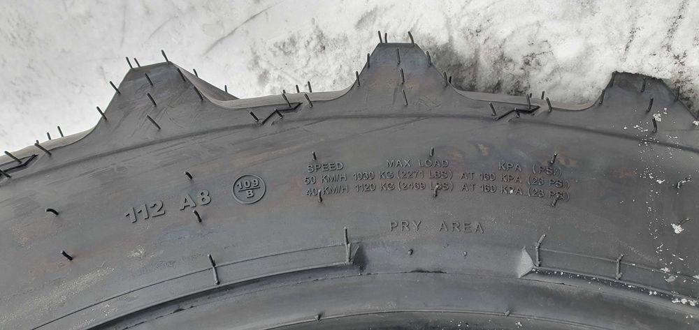 250/85R28 echivalent cu 9.5-28 cauciucuri noi radiale de la OZKA